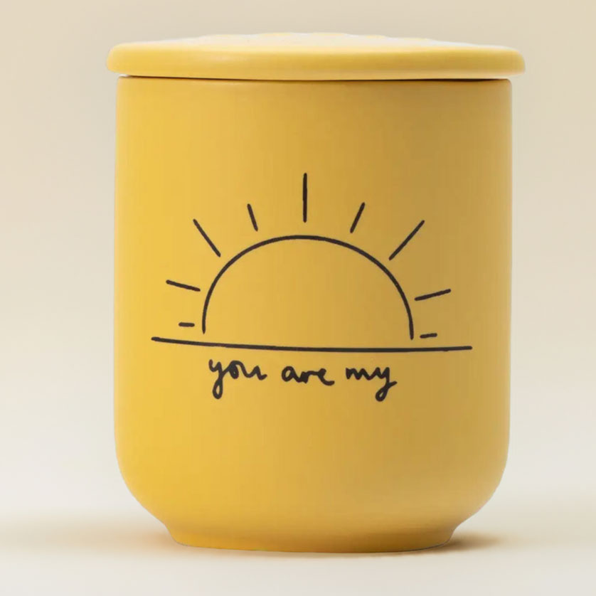 You Are My Sunshine - Sweet Basil & Cucumber Scented candle | MAEGEN