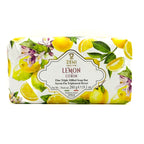 Zeni Lemon Citron soap bar with lemon and leaf design on packaging