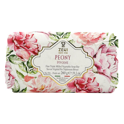 Zeni Italian Vegetable Soap - Peony