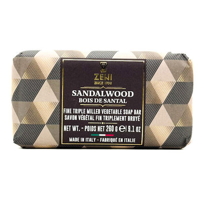 Zeni Italian Vegetable Soap - Sandalwood