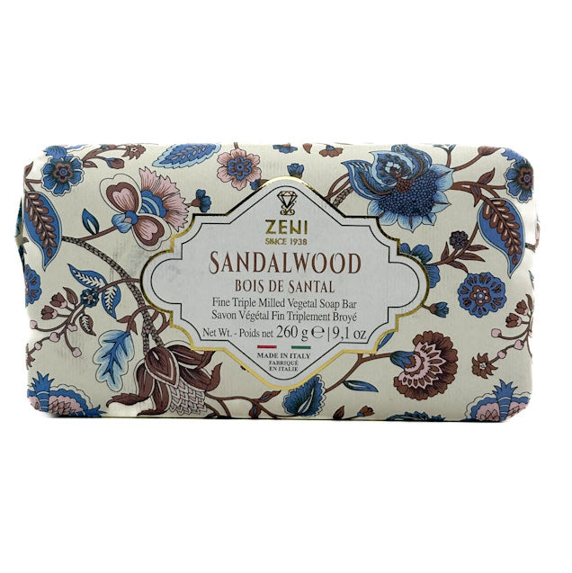 Zeni Italian Vegetable Soap - Sandalwood