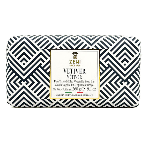 Zeni Italian Vegetable Soap - Vetiver