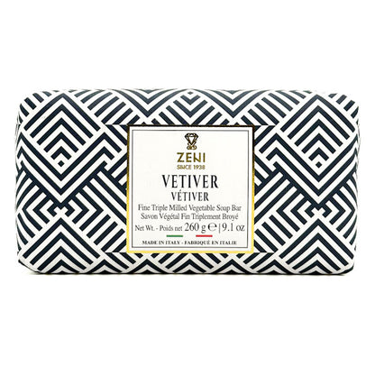 Zeni Italian Vegetable Soap - Vetiver