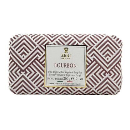 Zeni Italian Vegetable Soap - Bourbon