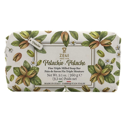 ZENI Pistachio Fine Triple Milled Soap Bar
