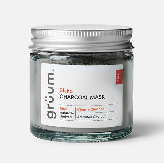 älska Charcoal Mask | grüum