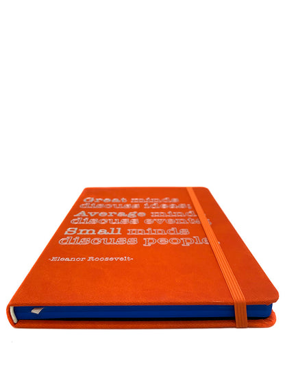 Eleanor Roosevelt Quote Notebook - Great Minds | Robert Frederick