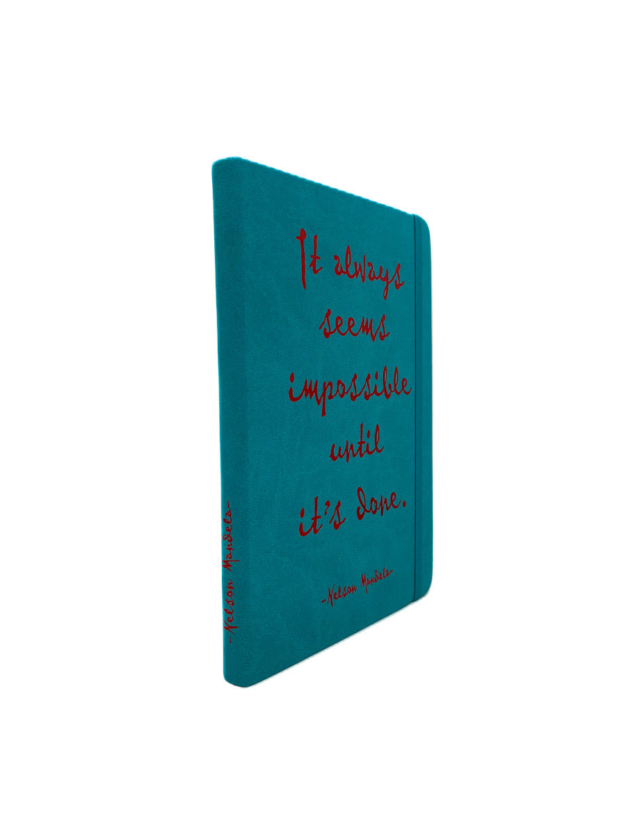 Nelson Mandela Quote Notebook