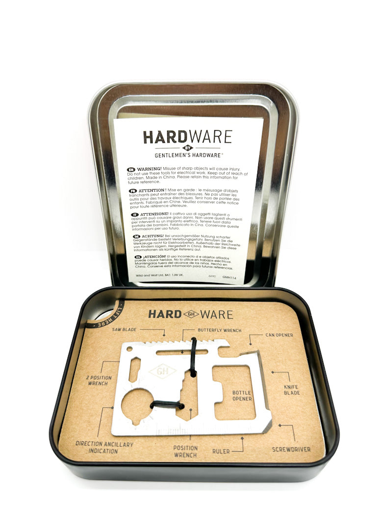 Gentlemen's Hardware Card Multi Tool