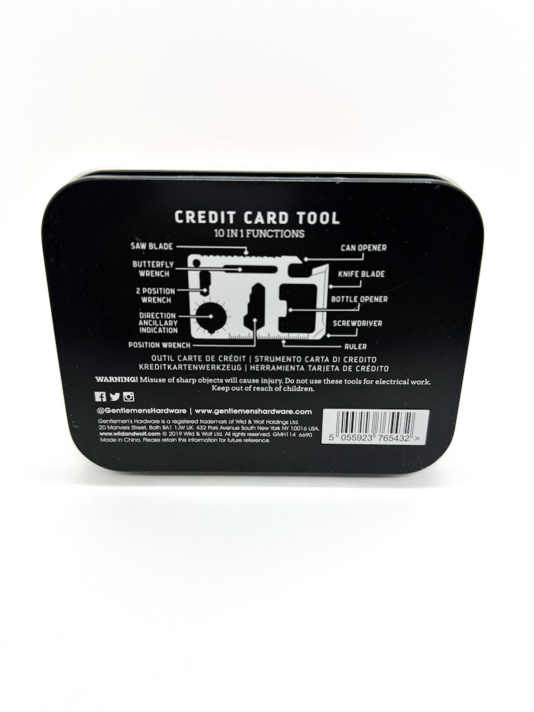 Gentlemen's Hardware Card Multi Tool