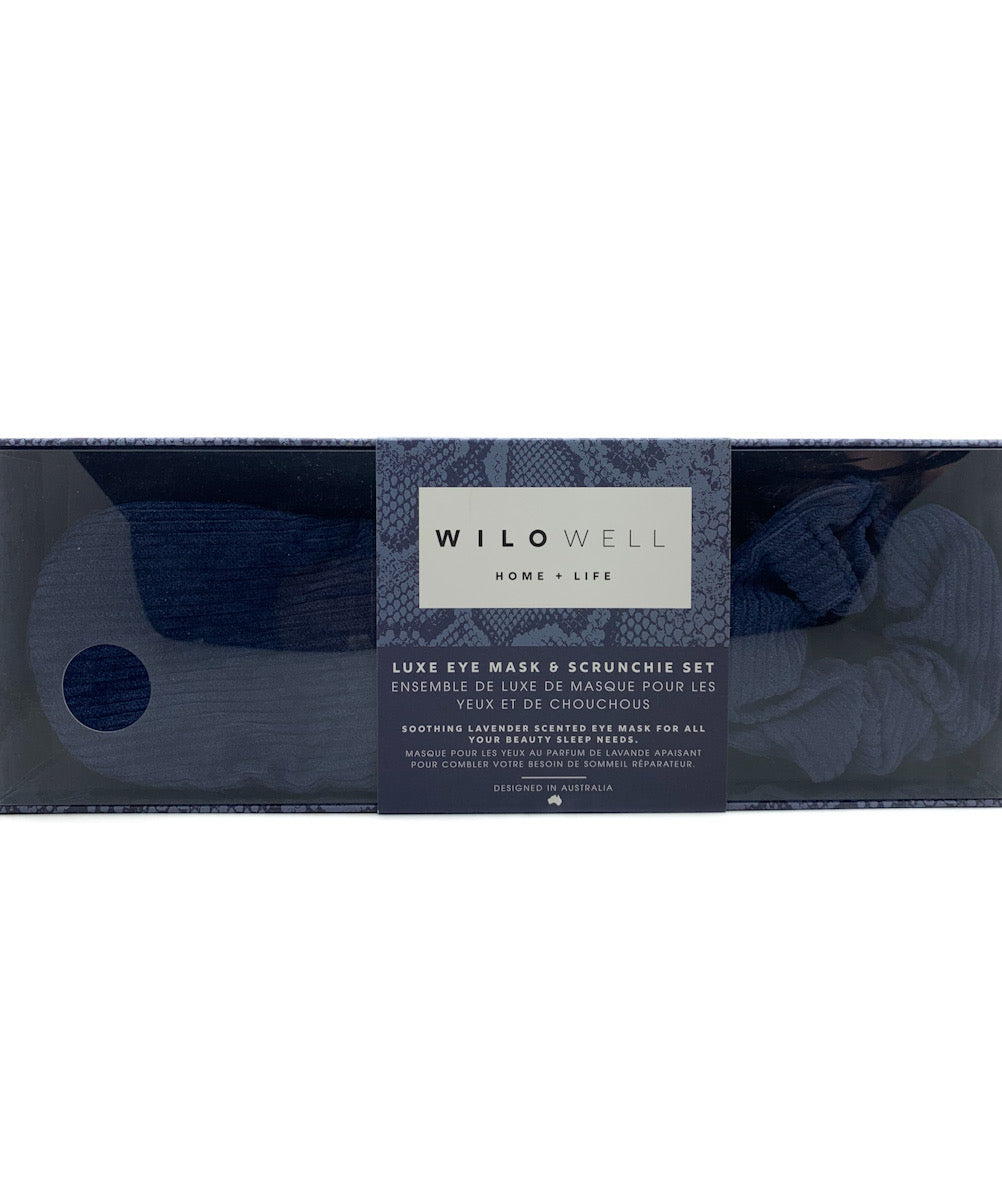 Luxe Eye Mask & Scrunchie Set