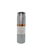 Insulated Silver Glitter Water Bottle