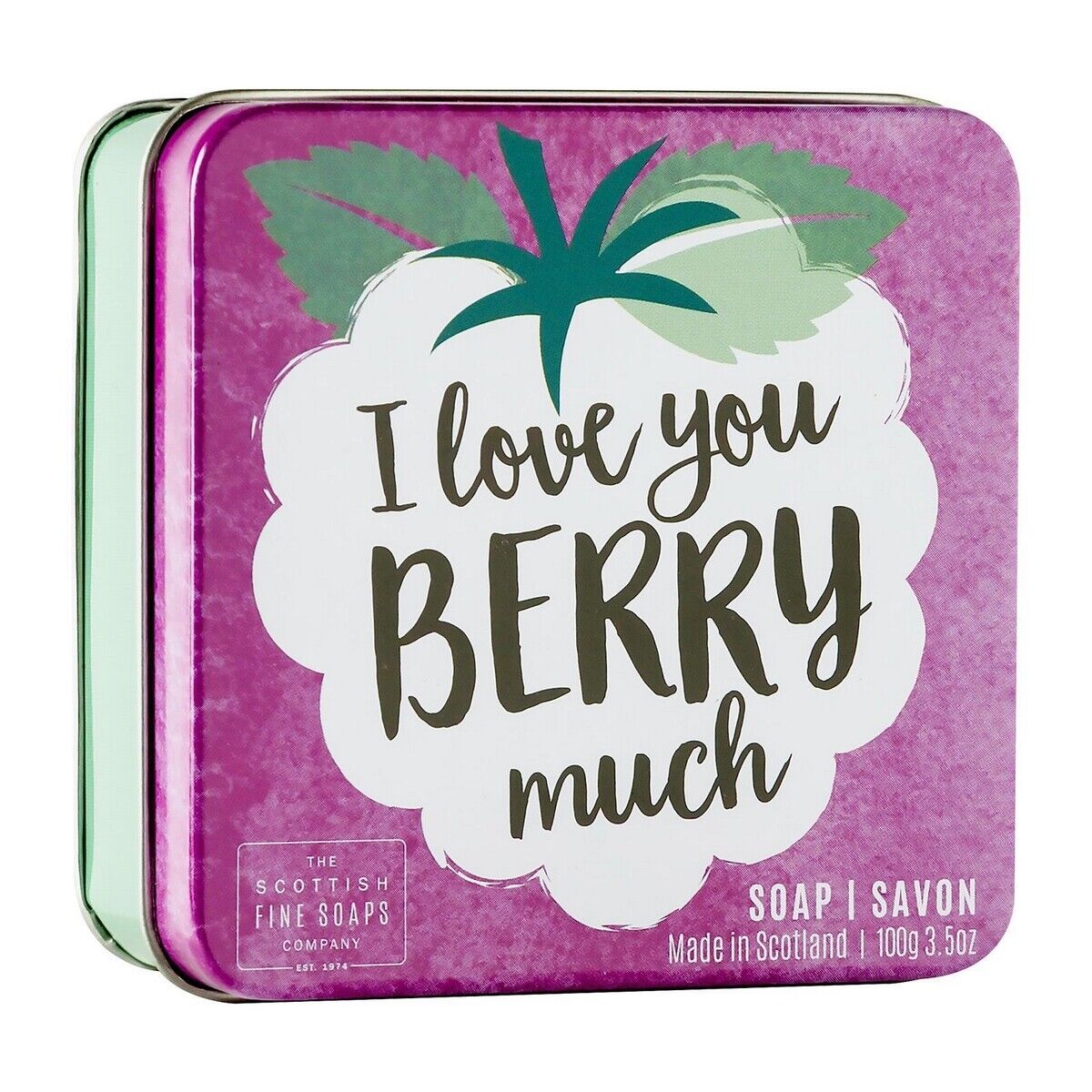 I Love You Berry Much - Soap in a tin