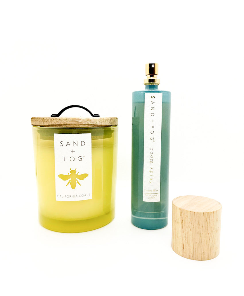 SAND + FOG Duo - Ocean Mist Scented Candle & Room Spray